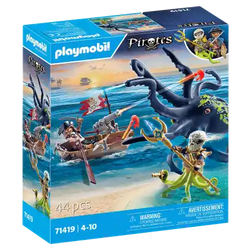 Playmobil Battle Against the Giant Octopus 71419