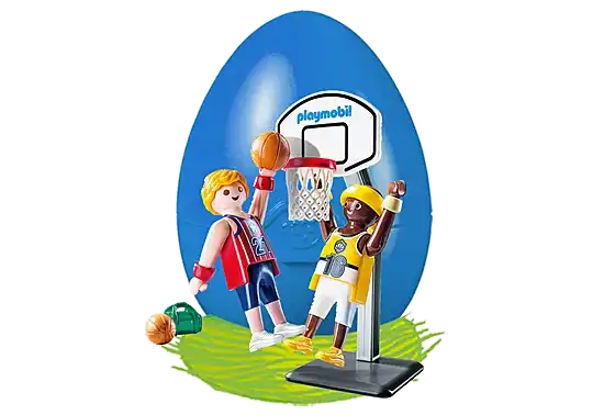 Playmobil Easter One-on-One Basketball Gift Egg