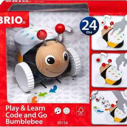 BRIO Code and Go Bumblebee - Wooden Toy