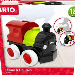 BRIO Steam & Go Train - Wooden Toy