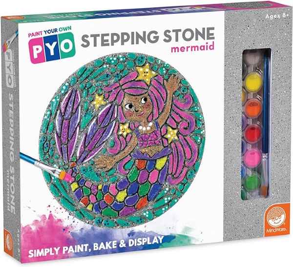 Paint Your Own Stepping Stone: Mermaid