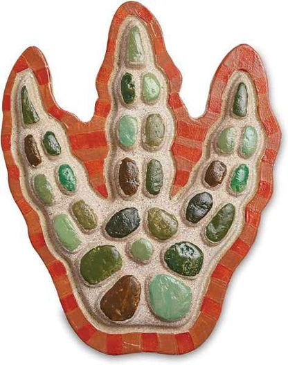 Paint Your Own Stepping Stone: Dinosaur Footprint