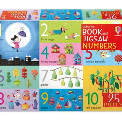 Book and Jigsaw Numbers Usborne
