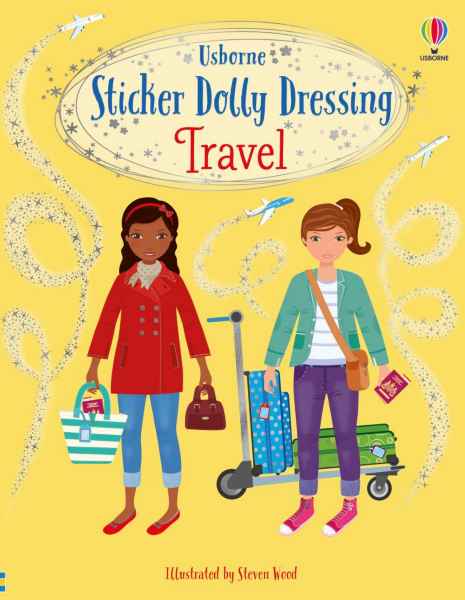 Sticker Book Dolly Dressing Travel