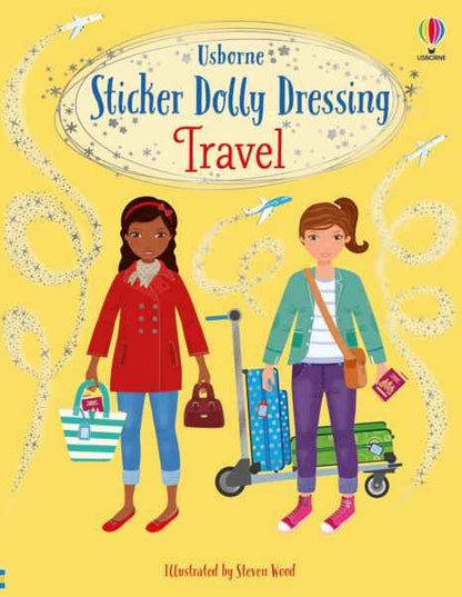 Sticker Book Dolly Dressing Travel