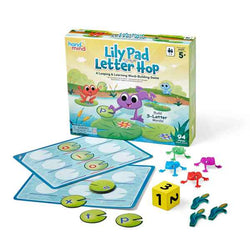 Lily Pad Letter Hop Word-Building Game