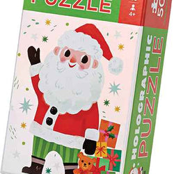 Crocodile Creek Santa Holographic Puzzle