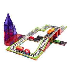 Magnetic Tile Topper - Train Pack (36 Piece)