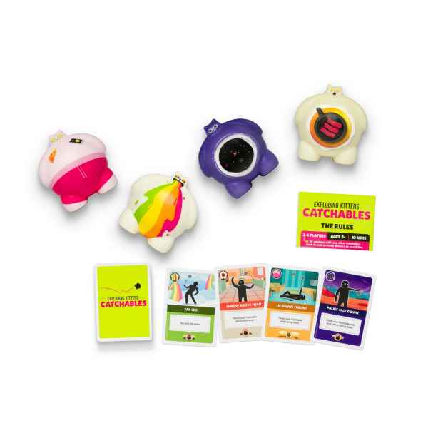 Exploding Kittens Catchables 4-Pack