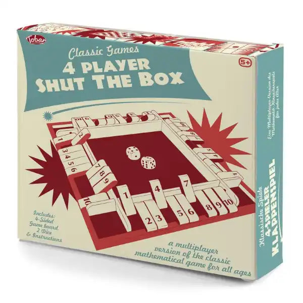 4 Player Shut The Box