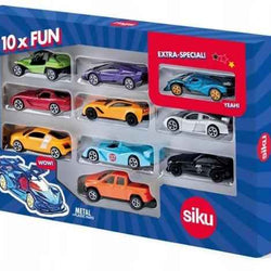 Gift Set 10 Sports Cars Siku