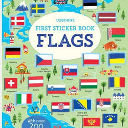 First Sticker Book Flags