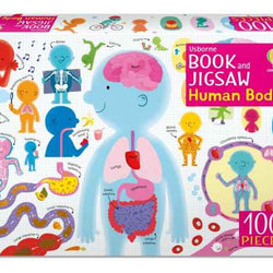 Usborne Book and Jigsaw Human Body