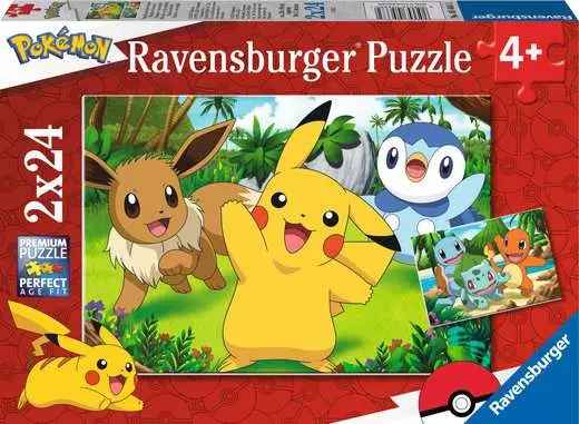 Children’s Puzzle Pokemon, 2x24pc - 24 Pieces Puzzle