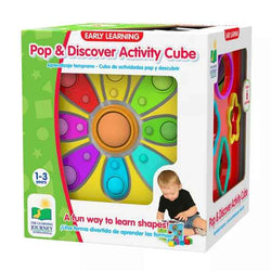 The Learning Journey Pop & Discover Activity Cube