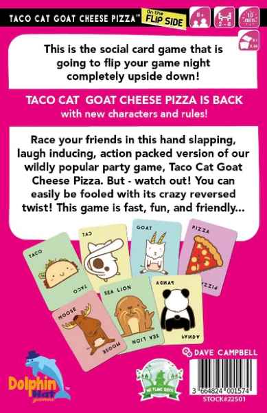 Taco Cat Goat Cheese Pizza On The Flip Side