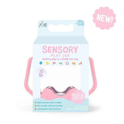 Sensory Play Jar- Pink