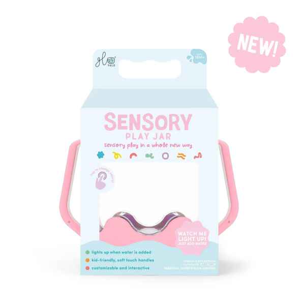 Sensory Play Jar- Pink