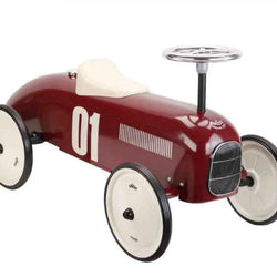 Villac Classic Racing Car Burgundy