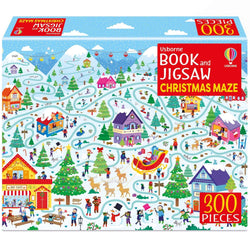 Usborne Book and Jigsaw Christmas Maze