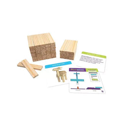 Brain Builders Deluxe Wooden Plank Set
