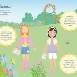 Sticker Dolly Dressing Bridesmaids