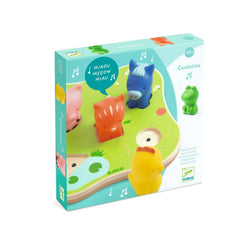 3D farm animal sound puzzle Djeco