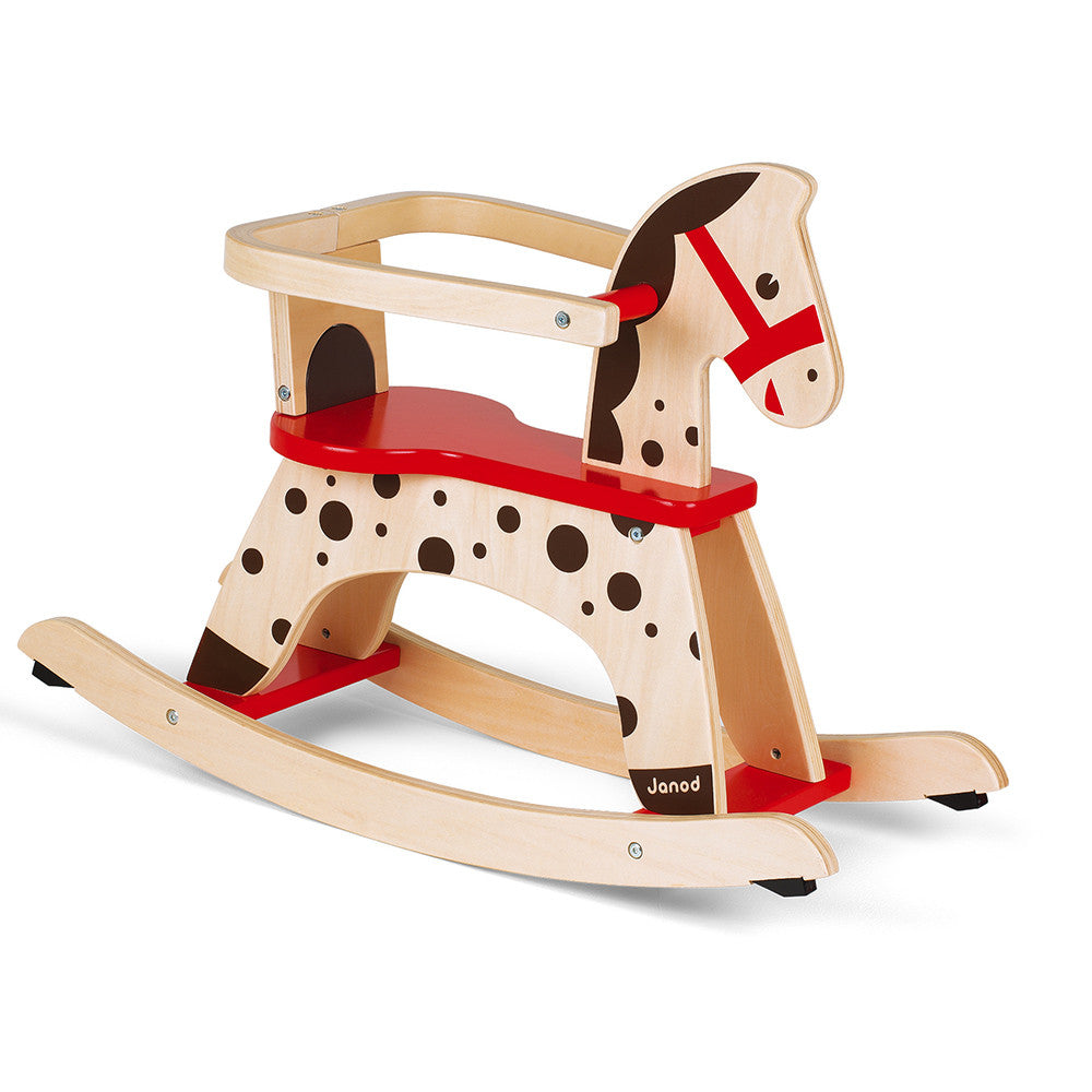 Caramel rocking horse
