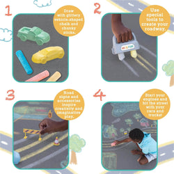 Oh So Fun! Cars and Trucks  Chalk Set