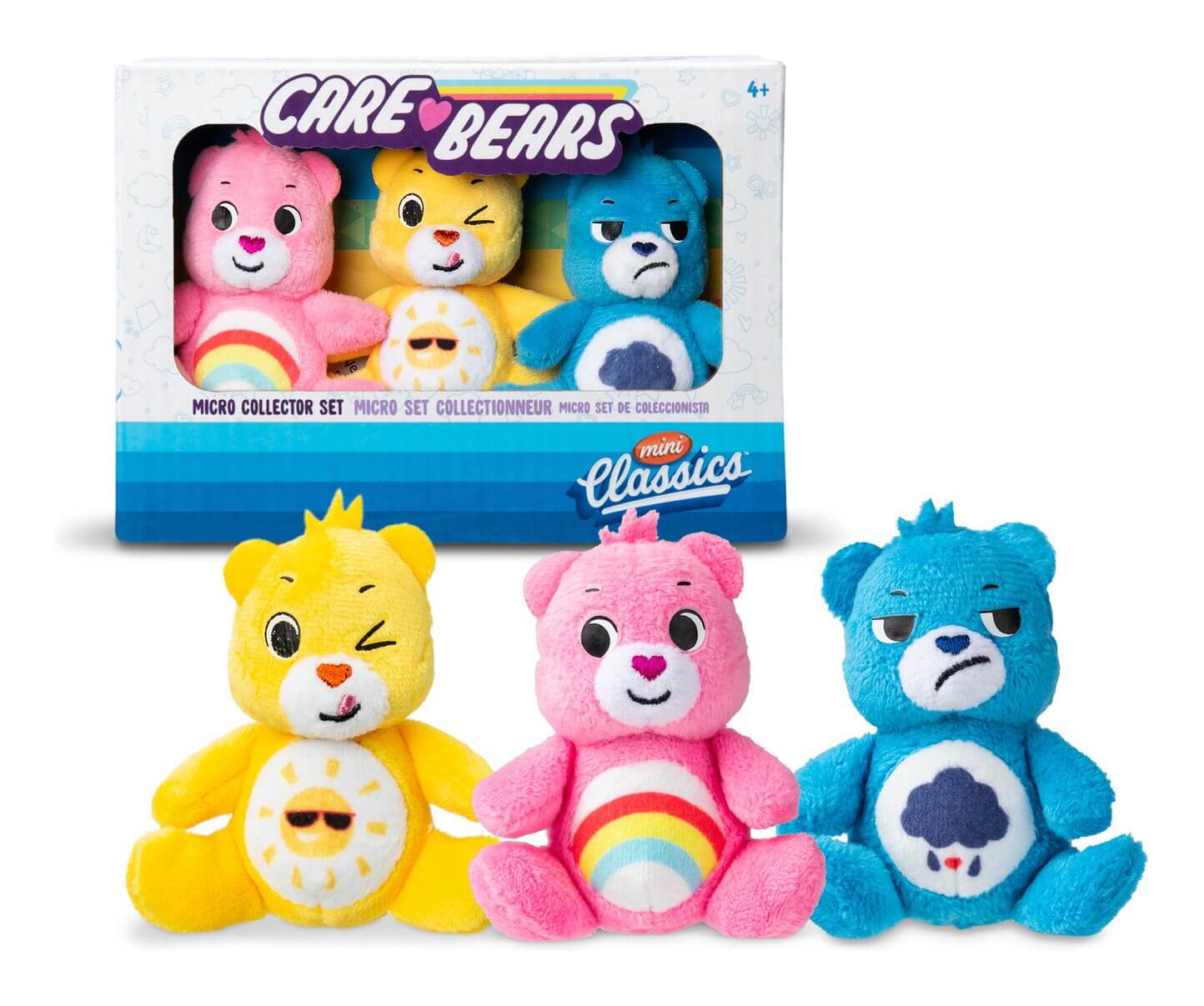 Care Bears ぬいぐるみ 3体セット Care Bears - Micro plush 3-pack