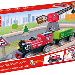 Cargo Delivery Loop Railway Set  Hape
