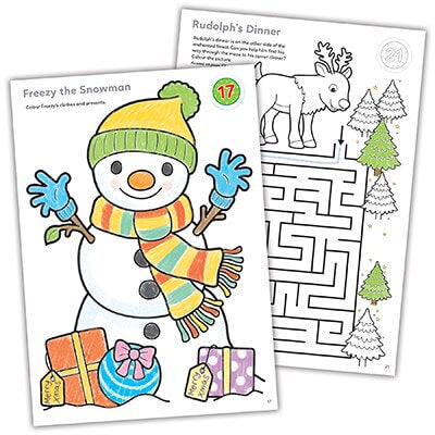 Countdown to Christmas Activity Book (Orchard Toys)