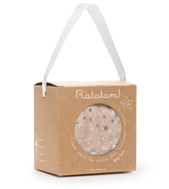 Silver star fairy cape