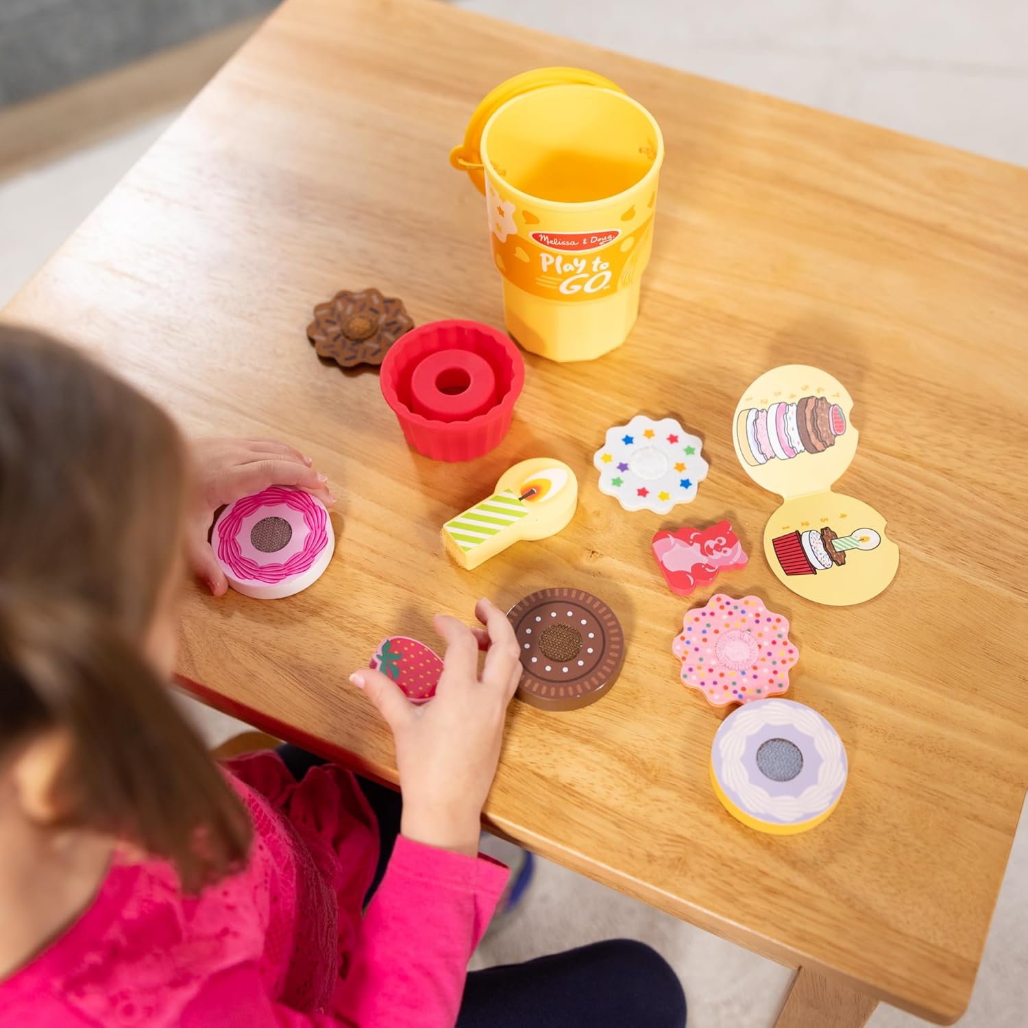 Cake & Biscuits Set for On the Go - Wooden Toy Melissa & Doug