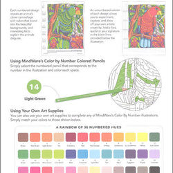 Colour By Number: Wild Wonders