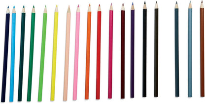 Coloured Pencils: Set of 18 MindWare