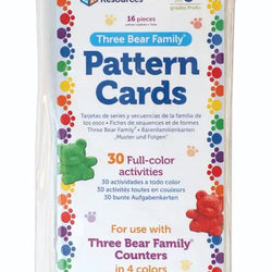 Three Bear Family® Double-Sided Pattern Cards (Set of 16)