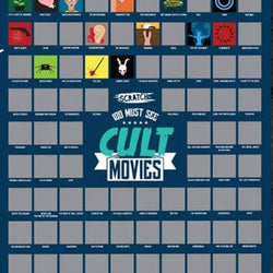 Scratch poster cult movies