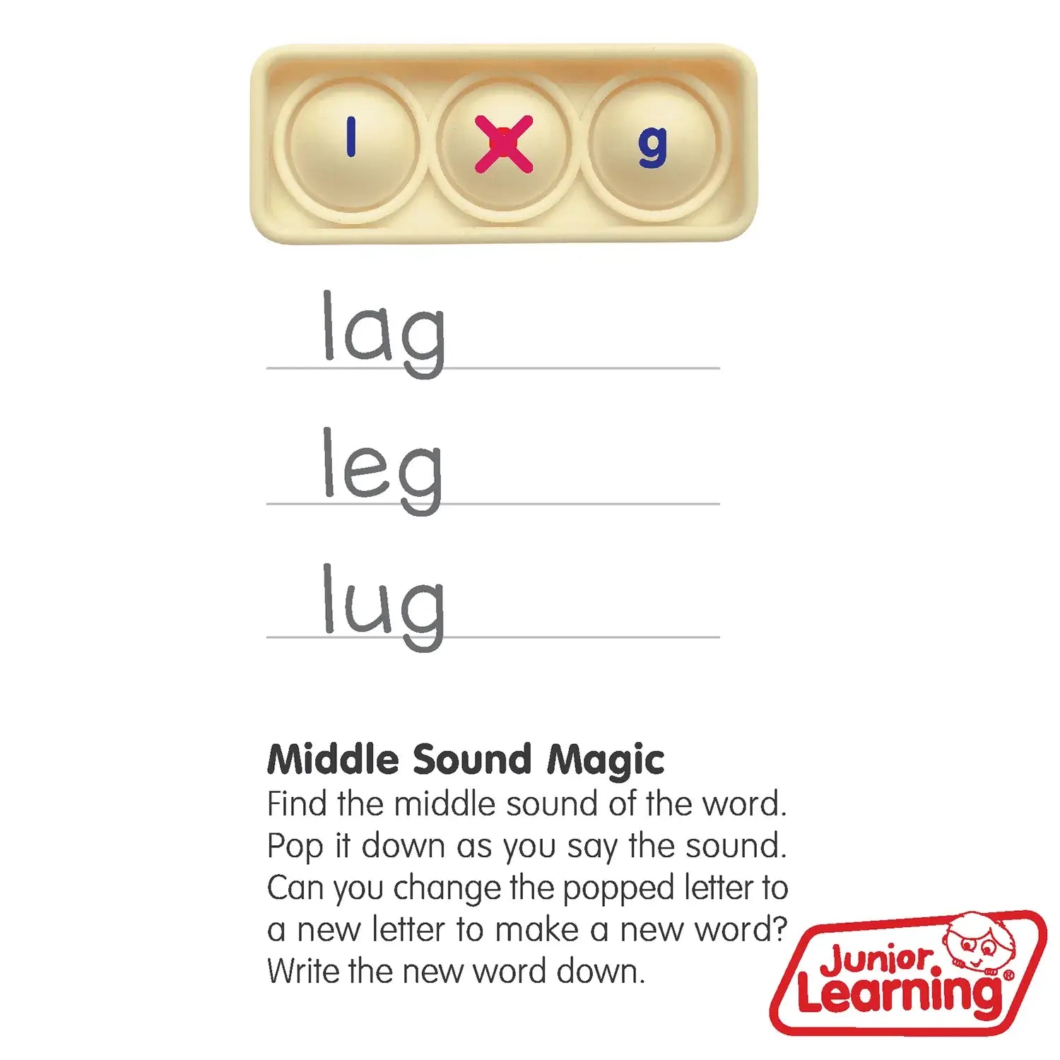 CVC Bubble Boards Junior Learning Cogs Toys & Games Ireland