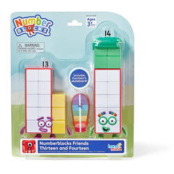 Numberblocks Thirteen and Fourteen Figure Pack