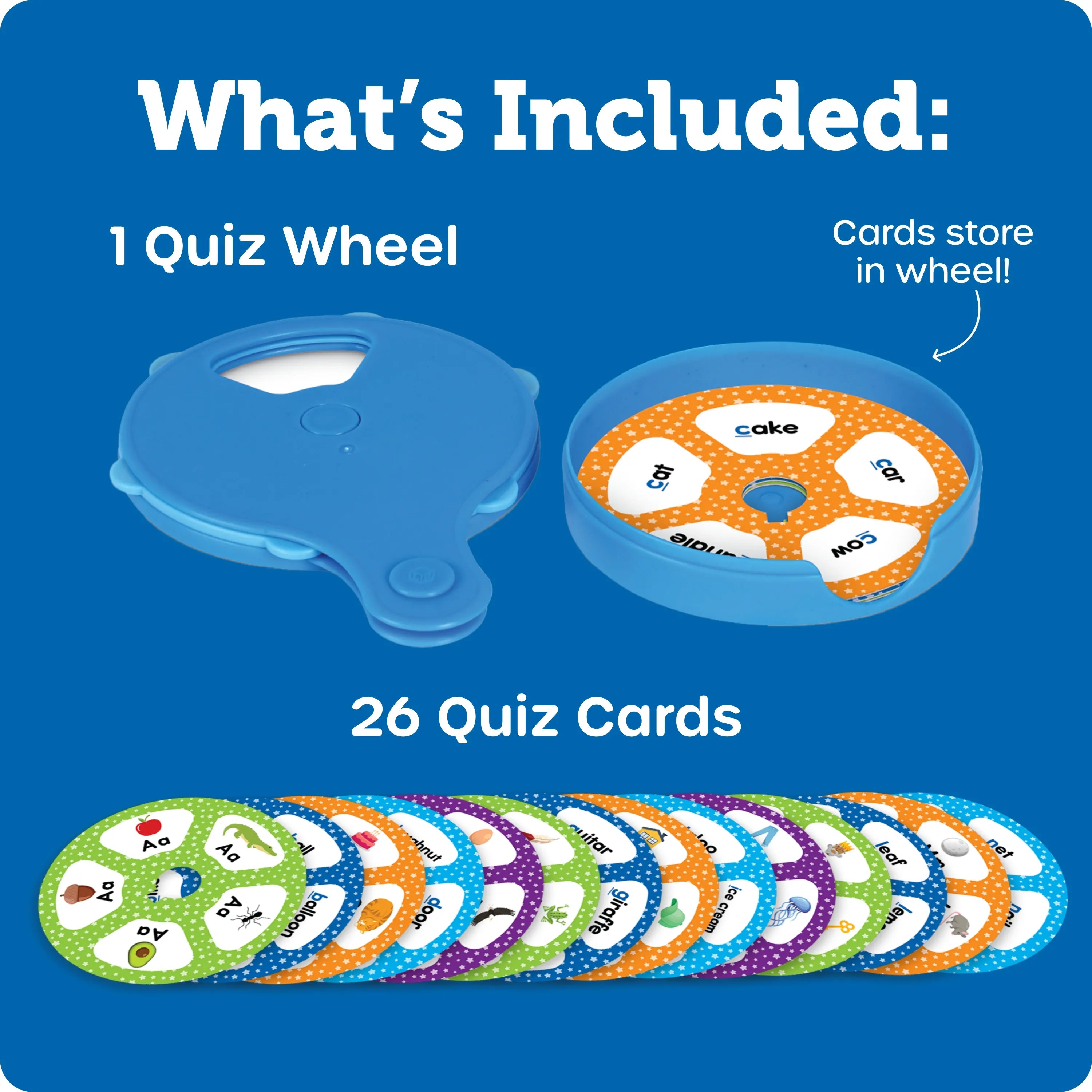 Skill Builders! Letter Quiz Wheel - Learning Resources