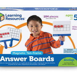 Magnetic Ten-Frame Answer Boards