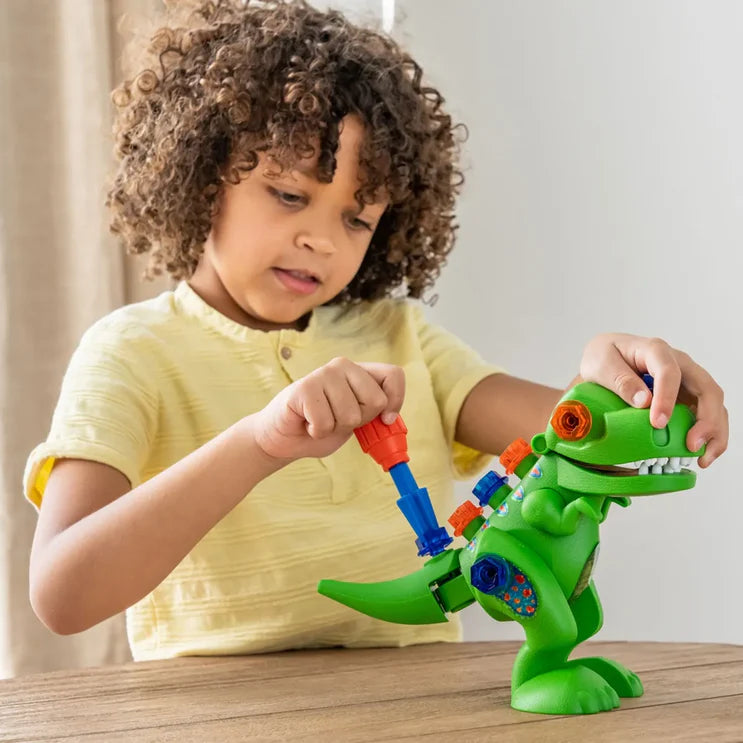 Design & Drill T-Rex Take Apart Dinosaur Toy