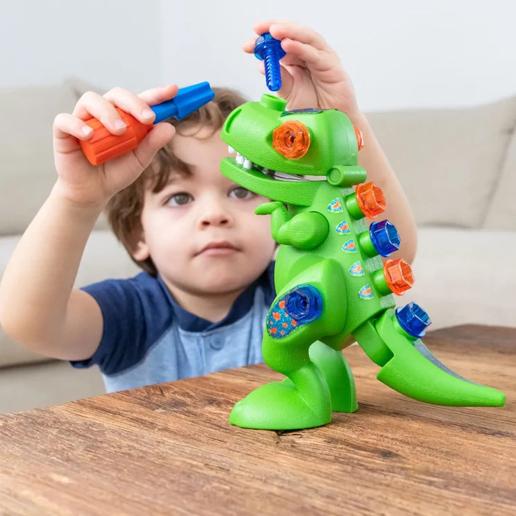 Design & Drill T-Rex Take Apart Dinosaur Toy
