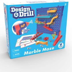 Design and Drill Marble Maze Construction Toy