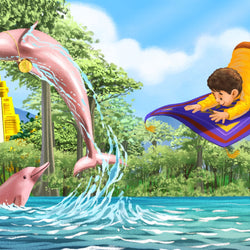 Diarmuid agus an Mata Yoga Draíochta san Amasóin