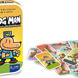 Dog Man Hot Dog Card Game Tin