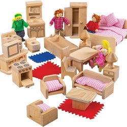 Doll Family and Furniture
