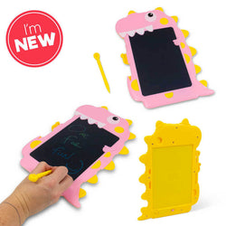Dinosaur Doodle Tablet Pink