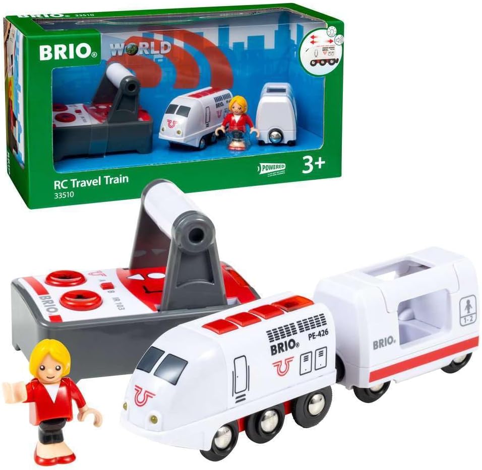 Brio World Remote Control Travel Train 33510